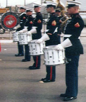 USMC Drum Line